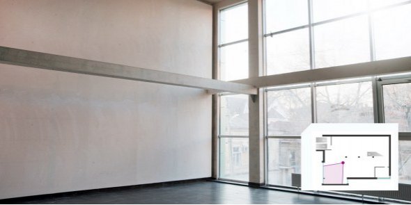 16th LINE Art Gallery - window